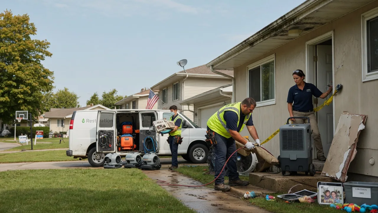 Water Damage Restoration in Leland, MI near me